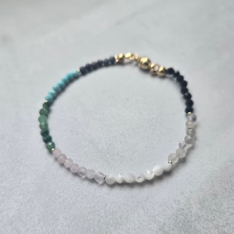 【Japan Handmade】やけくそパワーストーン　開運全部乗せ