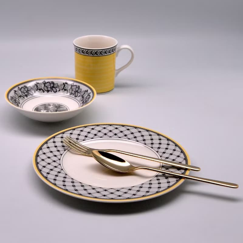 德VB │奧頓系列組合-點心杯碗盤3件組(4款可選)