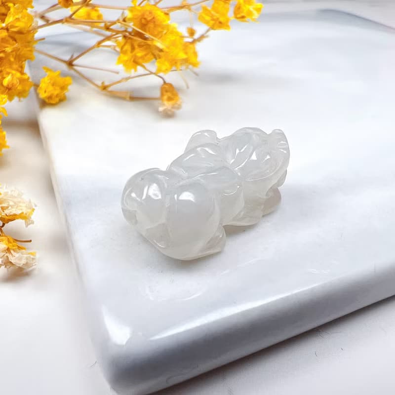 【招財神獸】冰種翡翠戰神貔貅| 天然緬甸玉翡翠 | 送禮