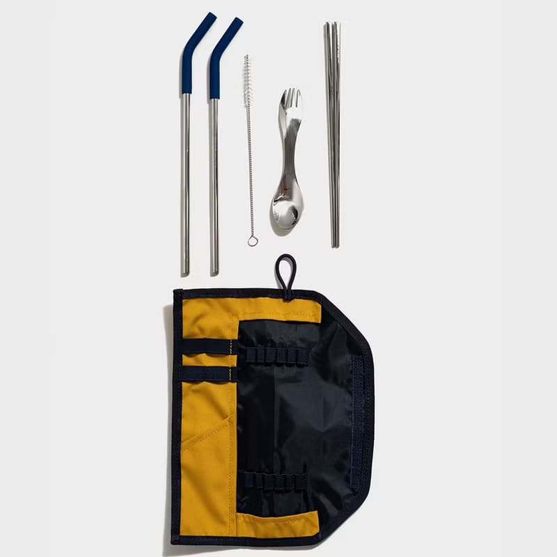 United by Blue 防潑水餐具收納包組 Utensil Kit 157-芥黃