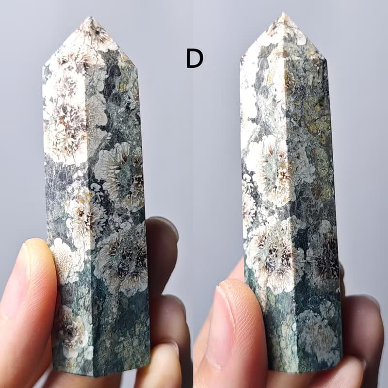 稀有綠櫻花瑪瑙 一柱擎天 中流砥柱 招財 心輪 晶柱 單品 禮物