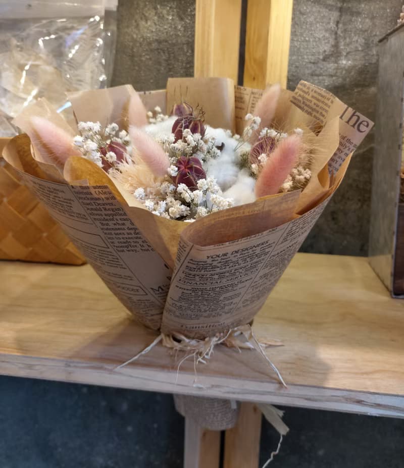 漫森態 花束 乾燥花 畢業花束