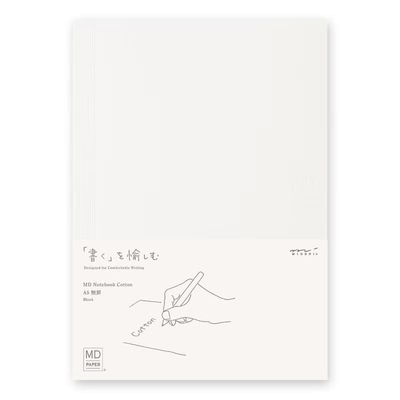 MIDORI MD Notebook 棉紙 A5 空白