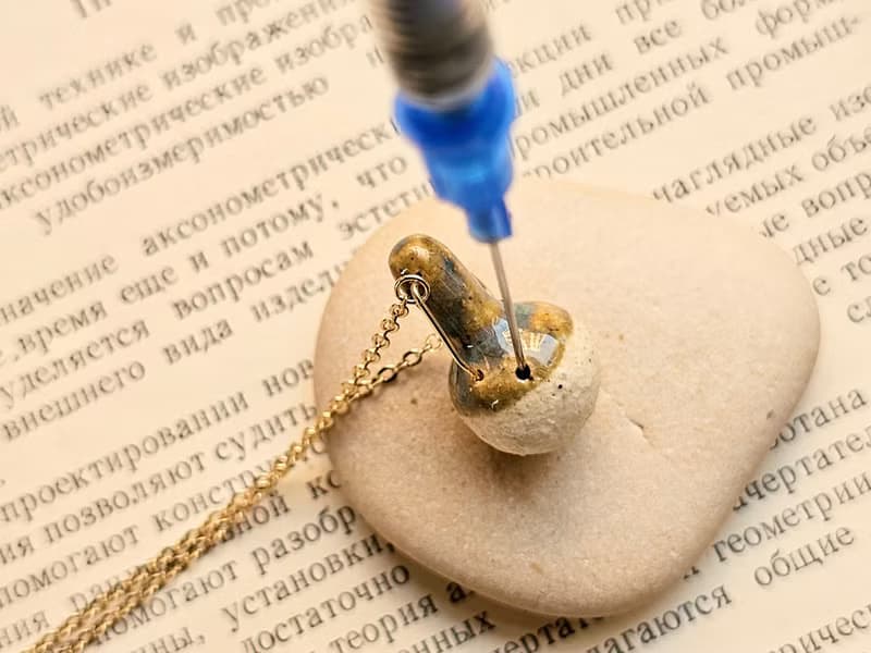 寶瓶香水瓶精油擴香瓶陶項鍊