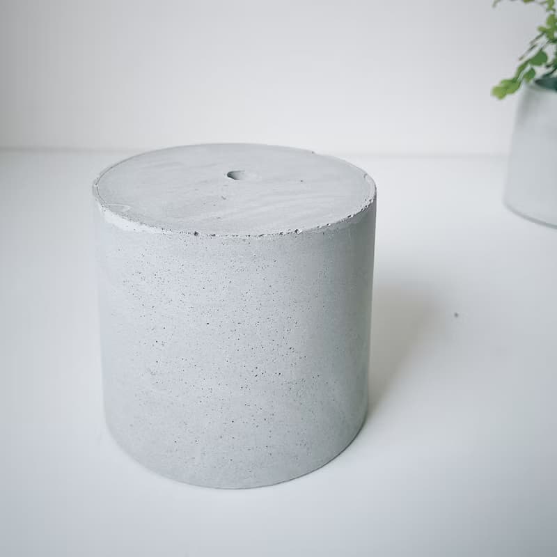 原生-水泥盆器/水泥空盆.可直接放入3吋盆
