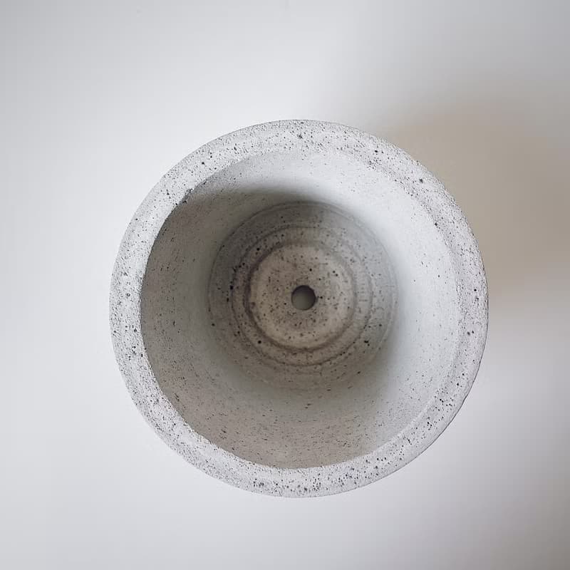 原生-水泥盆器/水泥空盆.可直接放入3吋盆