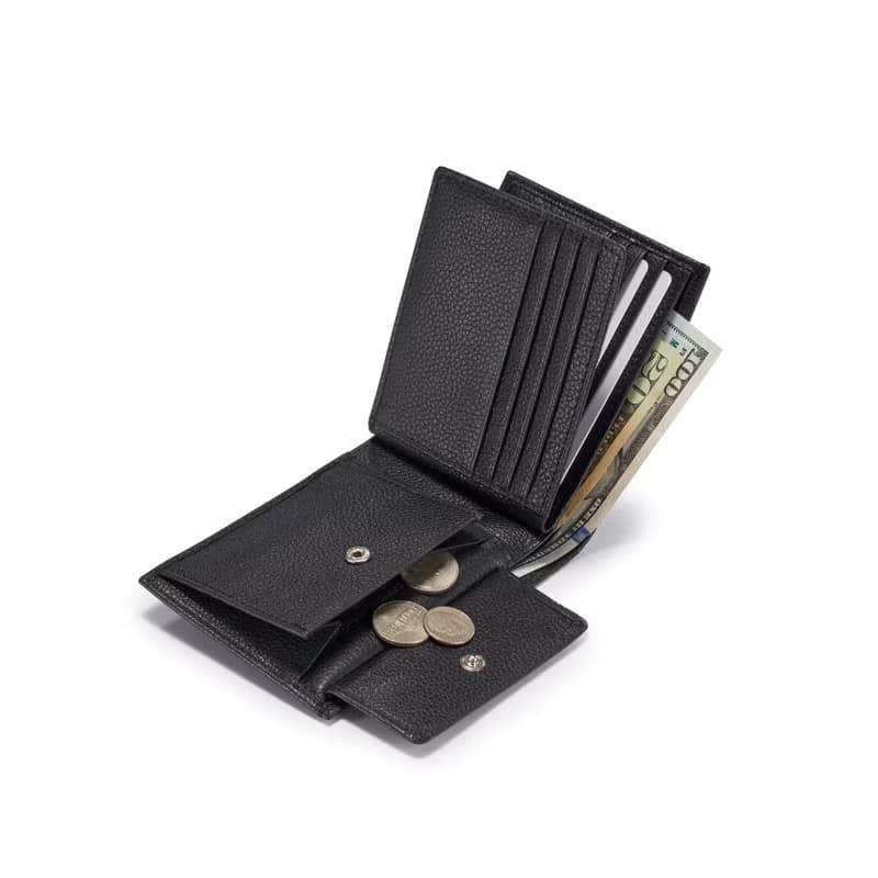 【情人節禮物/24H快速出貨】皮夾/零錢包短夾 男女適用 雙鈔票