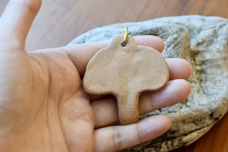 【快速出貨】部落大象手捏陶擴香鑰匙圈