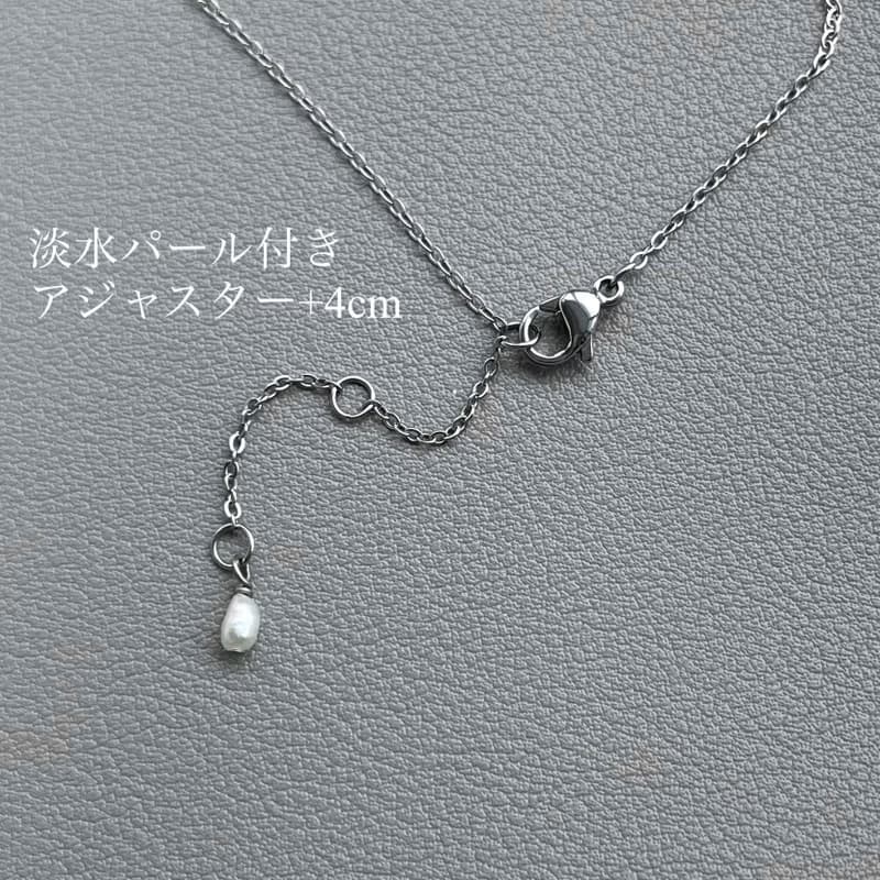 可愛い 小粒 パール 華奢 ネックレス 金属アレルギー対応/淡水パール/サージカルステンレス　珍珠　14k 项链　防過敏　珍珠项链　珍珠項鍊