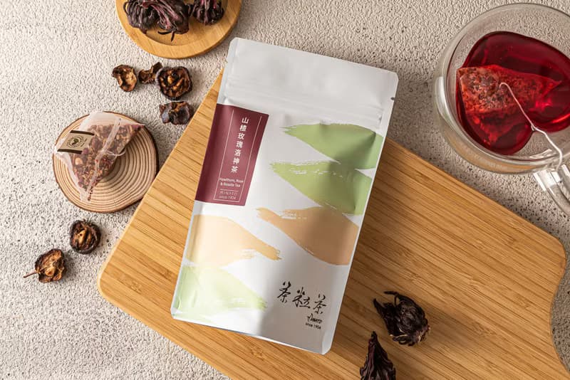 【茶粒茶】山楂洛神玫瑰茶(8入/袋)  無咖啡因