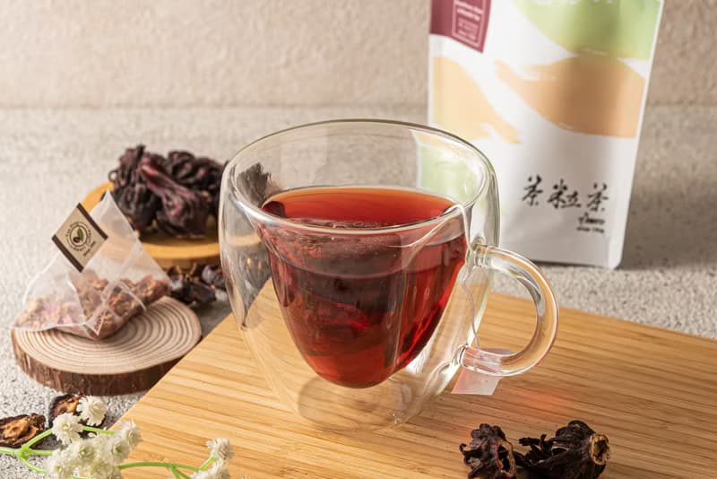 【茶粒茶】山楂洛神玫瑰茶(8入/袋)  無咖啡因