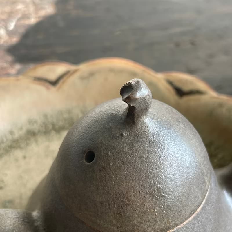 黑梨茶具組_陶壺瓷杯