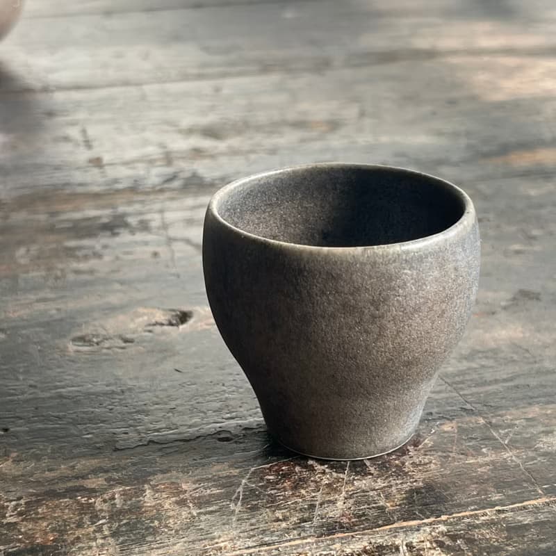 黑梨茶具組_陶壺瓷杯