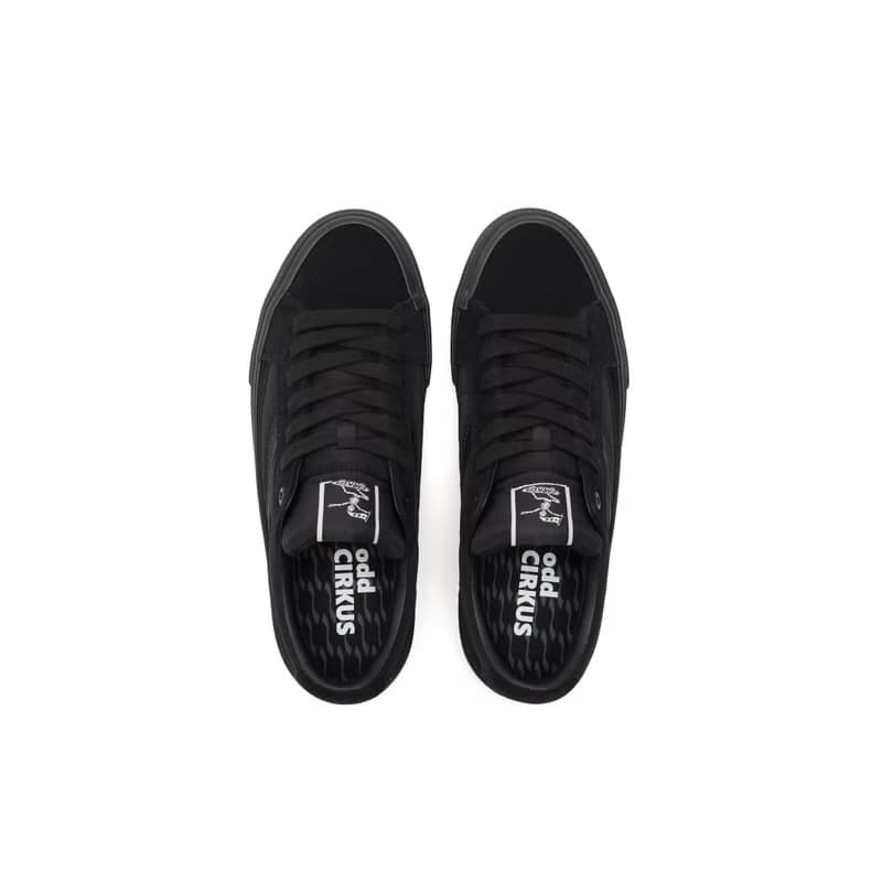 oddCIRKUS Astley II NEON BLACK/極夜黑 生膠帆布鞋 低筒 滑板鞋