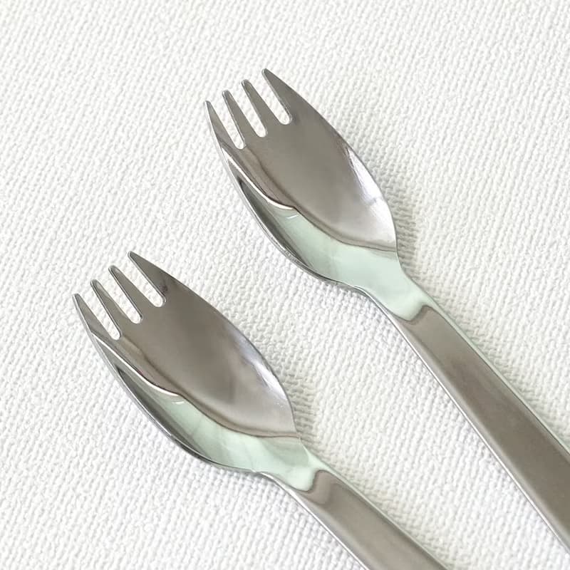 cuisine 先割れスプーン&ケース セット スプーン フォーク 持ち運び 子供 子ども 学校 食事 おしゃれ かわいい ギフト アウトドア 日本製