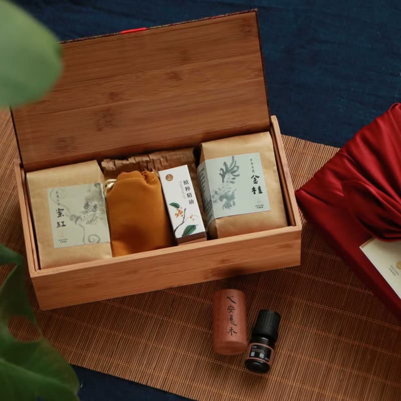 喬遷 升遷 長官贈禮【龍賀】頂級古樹茶+沉香精油禮盒