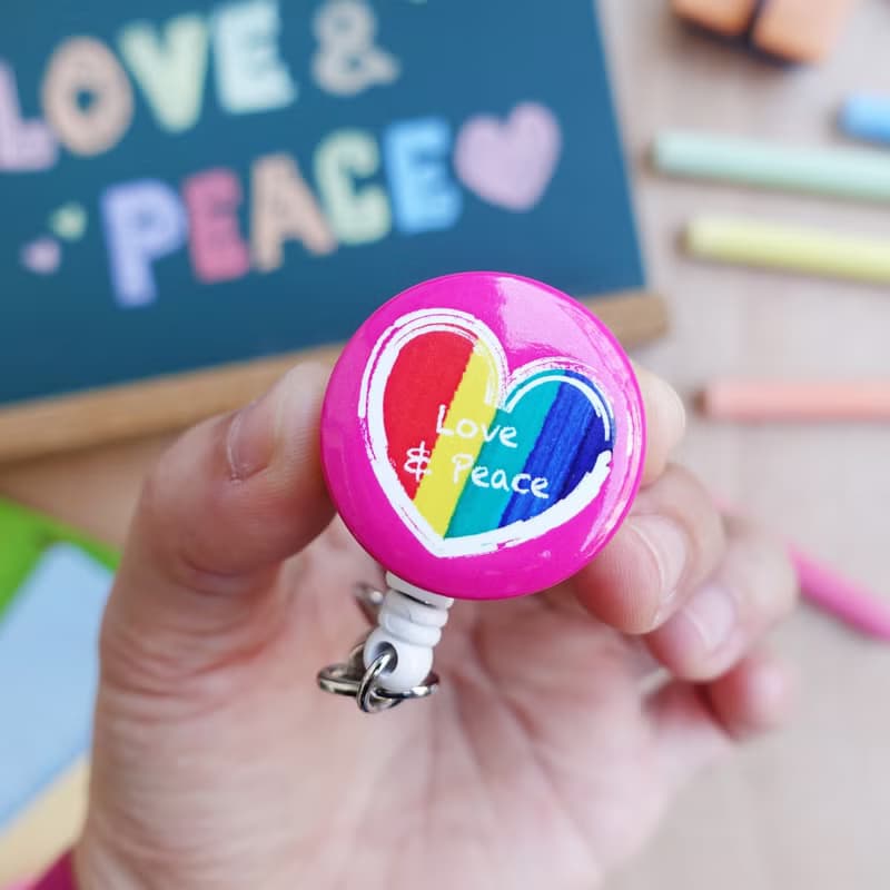 彩虹LOVE,伸縮識別證