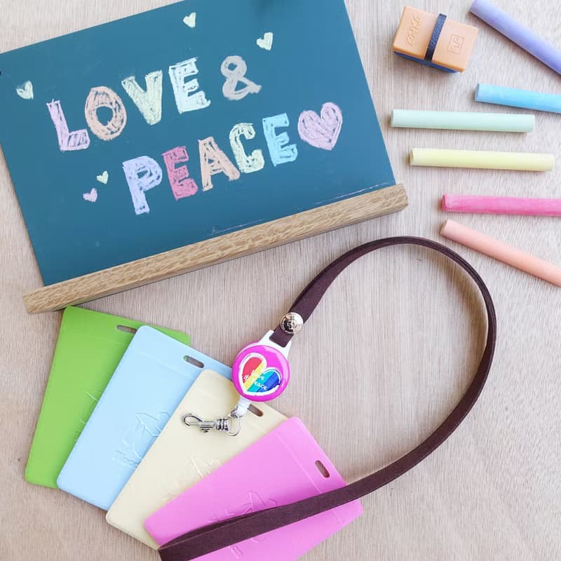 彩虹LOVE,伸縮識別證