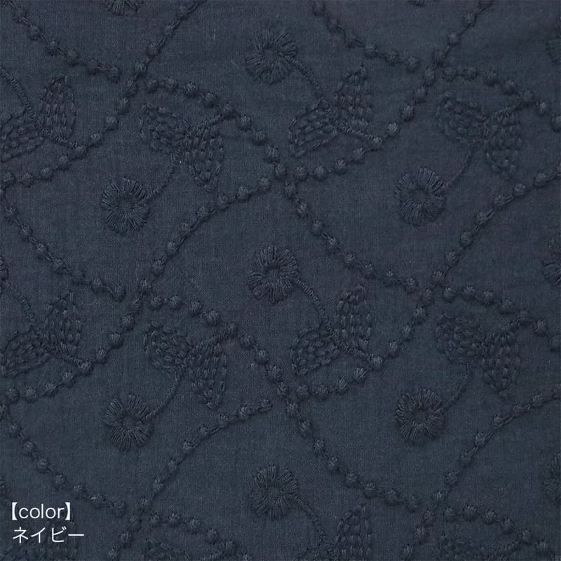 【預訂】印度製 小清新花朵刺繡襯衫