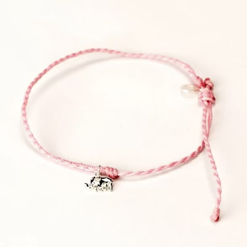 守護大象編織衝浪手環 LOVE ELEPHANTS