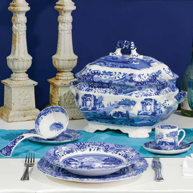 Spode 義大利藍27CM湯勺 (原廠彩盒)