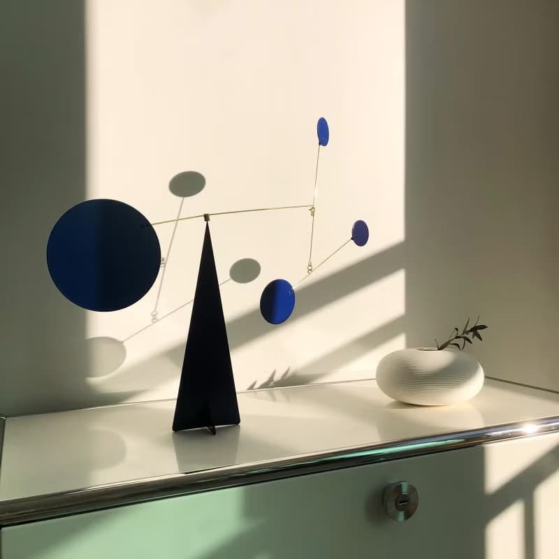 西班牙 VOLTA ISTANBUL 克萊因藍藝術裝飾品  輕奢小眾擺件
