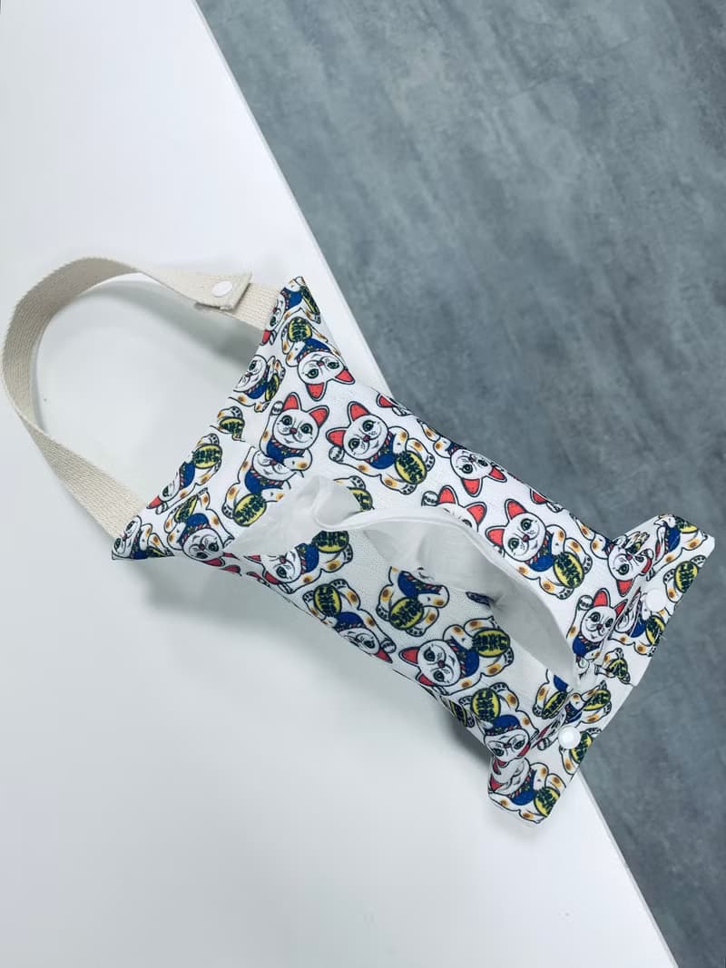 BLR 多功能 吊掛 面紙套 招財貓