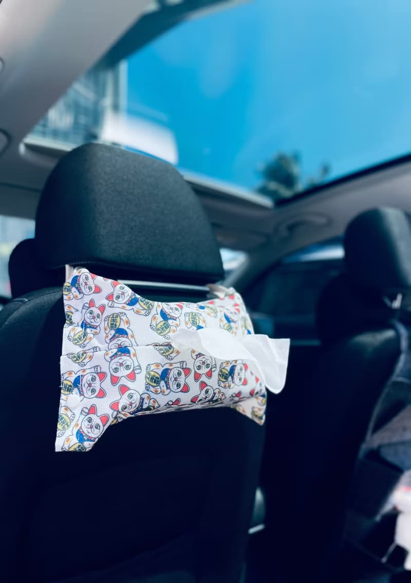 BLR 多功能 吊掛 面紙套 招財貓