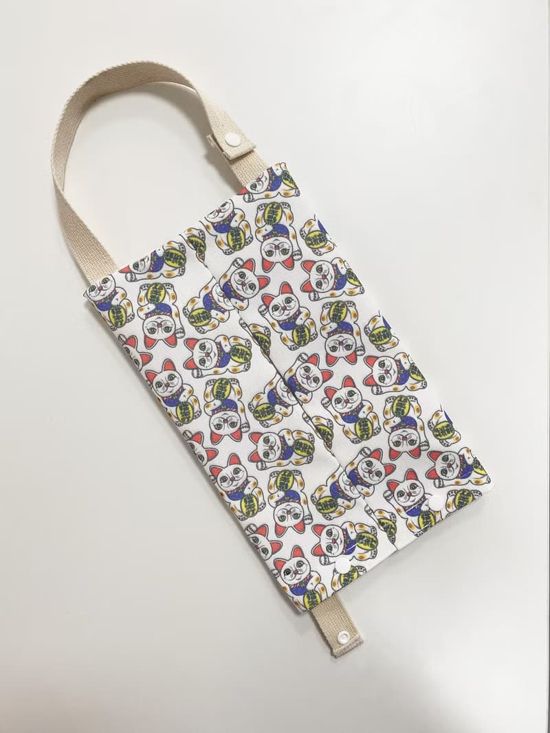 BLR 多功能 吊掛 面紙套 招財貓