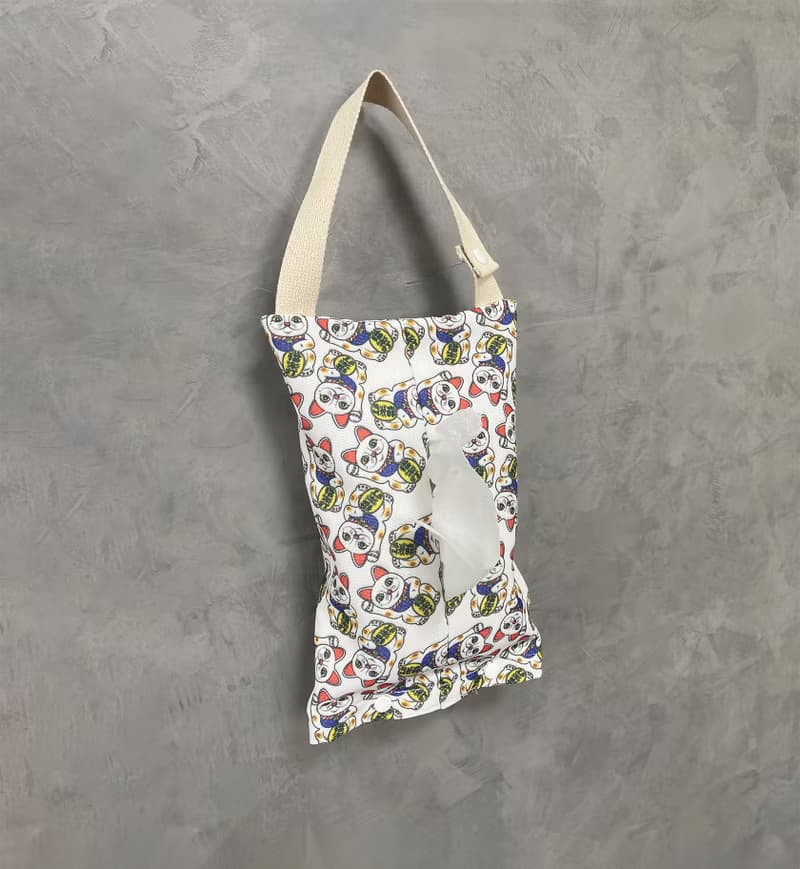 BLR 多功能 吊掛 面紙套 招財貓