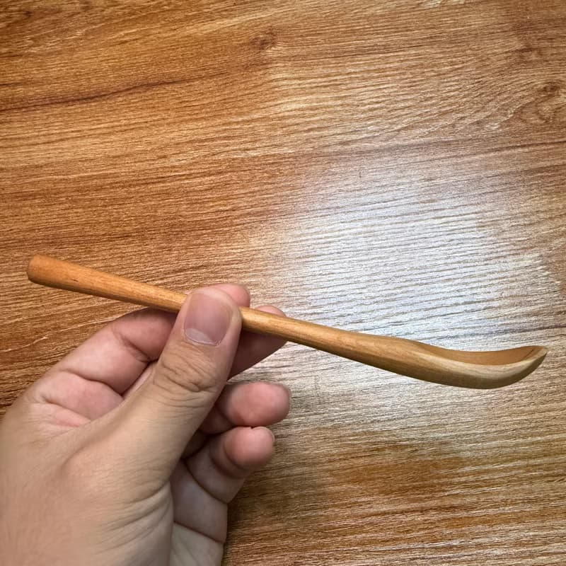 手刻甜點匙/茶匙 IV-斜柄