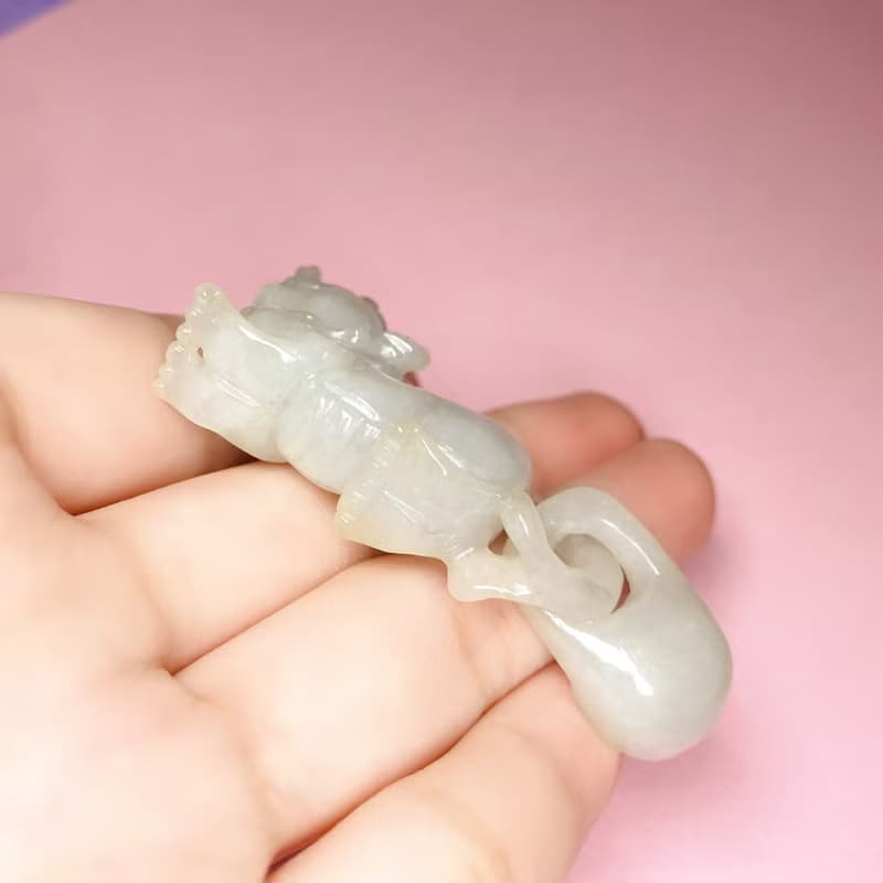 【招財神獸】翡翠貔貅 | 天然緬甸玉翡翠A貨 | 送禮