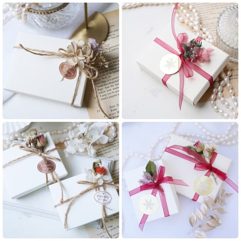 含羞草花束 I 樹脂耳環 + 項鍊 I 飾品兩件組