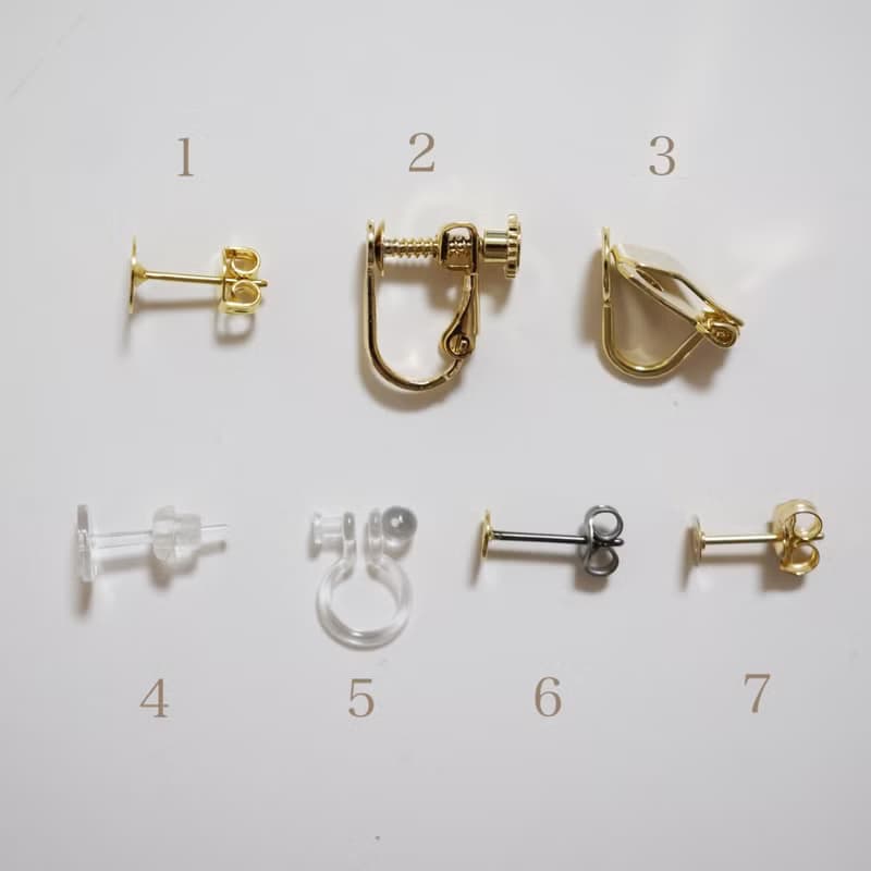 含羞草花束 I 樹脂耳環 + 項鍊 I 飾品兩件組