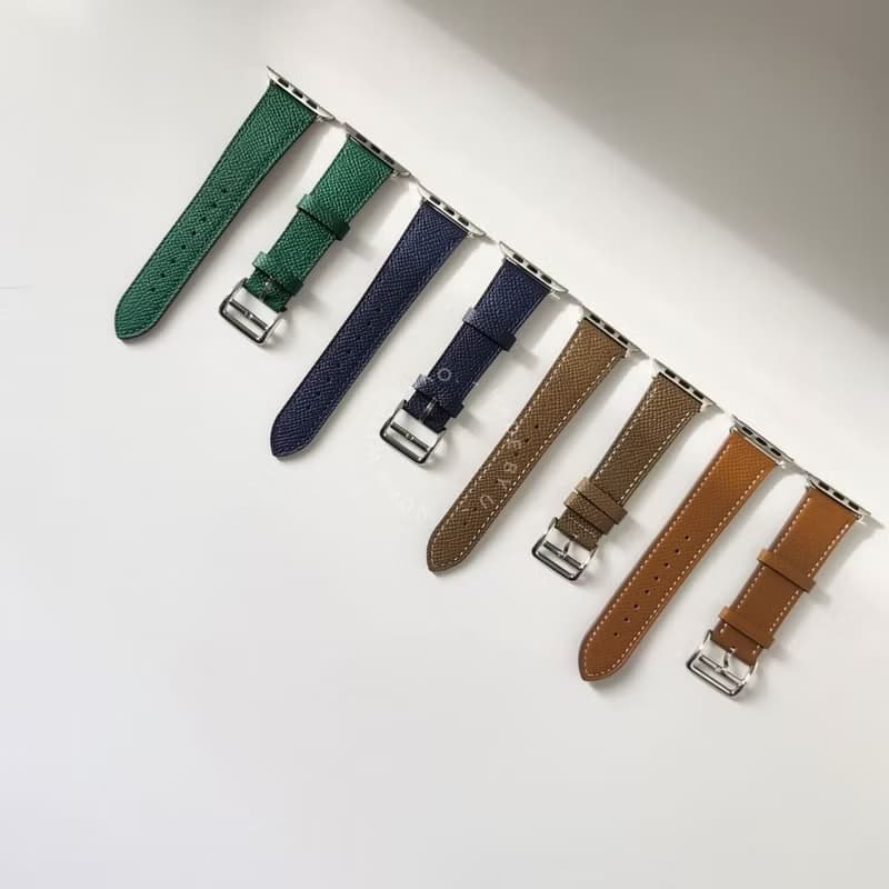 Apple Watch | 牛皮荔枝紋外縫真皮錶帶