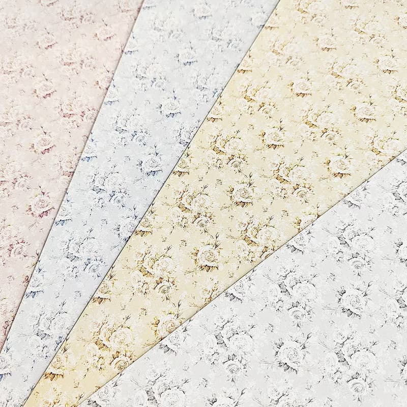 Floral Bouquet A4 Design Paper