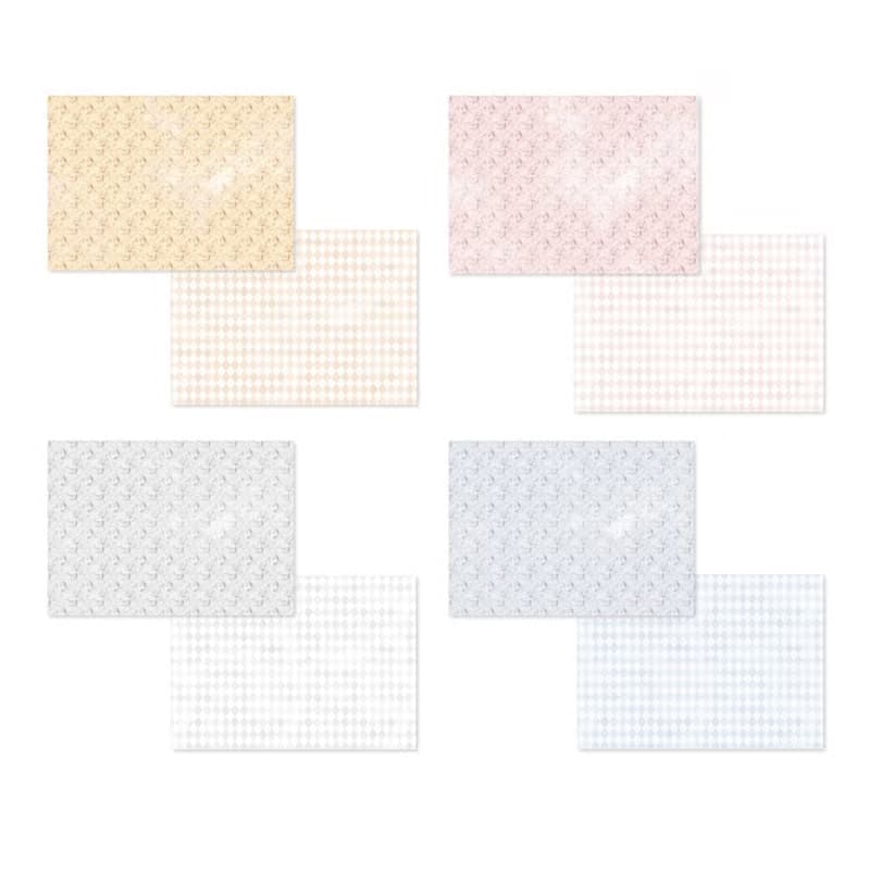 Floral Bouquet A4 Design Paper