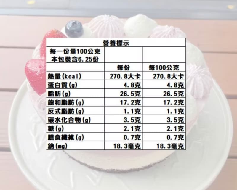 草莓慕斯/無加糖無麥麩