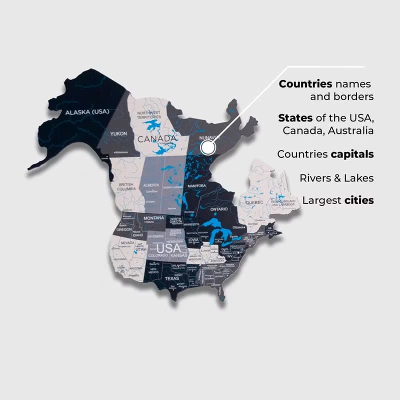 世界地圖圖釘 生日禮物 旅行地圖客廳 2D 世界地圖