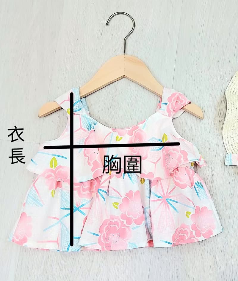 日本和服櫻花系  童裝  女童上衣  生日  送禮