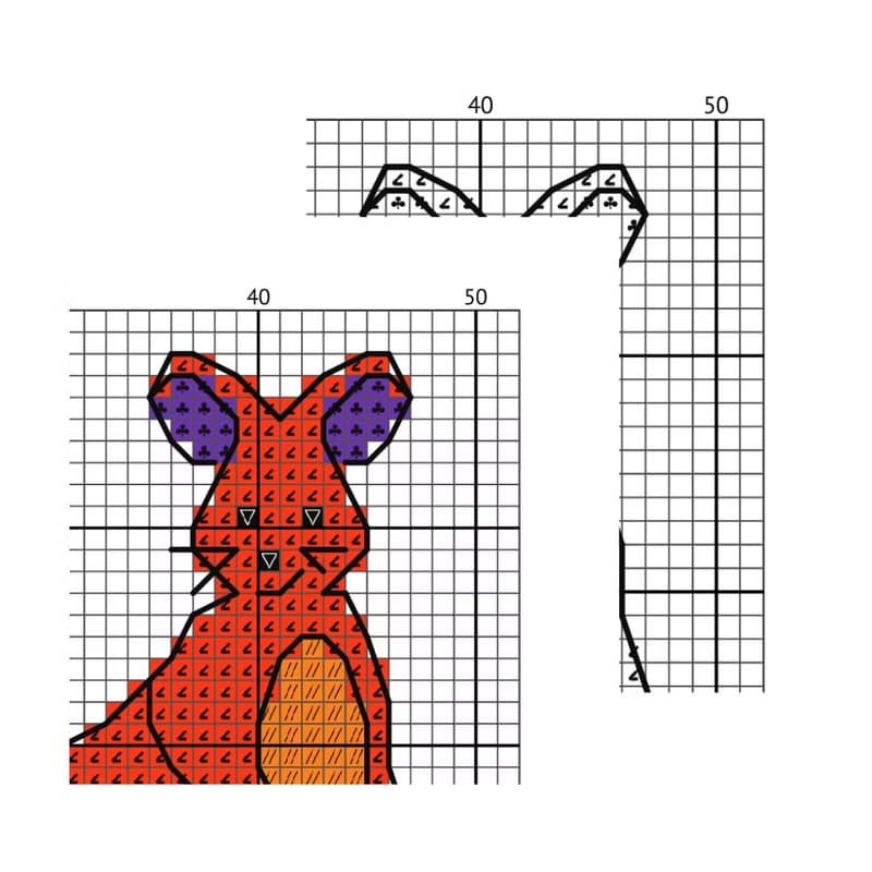 【數位】Mother's Day cross stitch pattern PDF, easy and quick cross stitch pattern