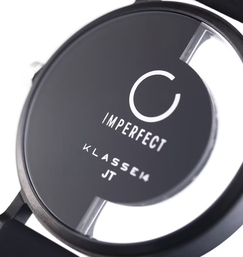 Imperfect Arch Black / 全黑鏤空鋼帶手錶 -可定制