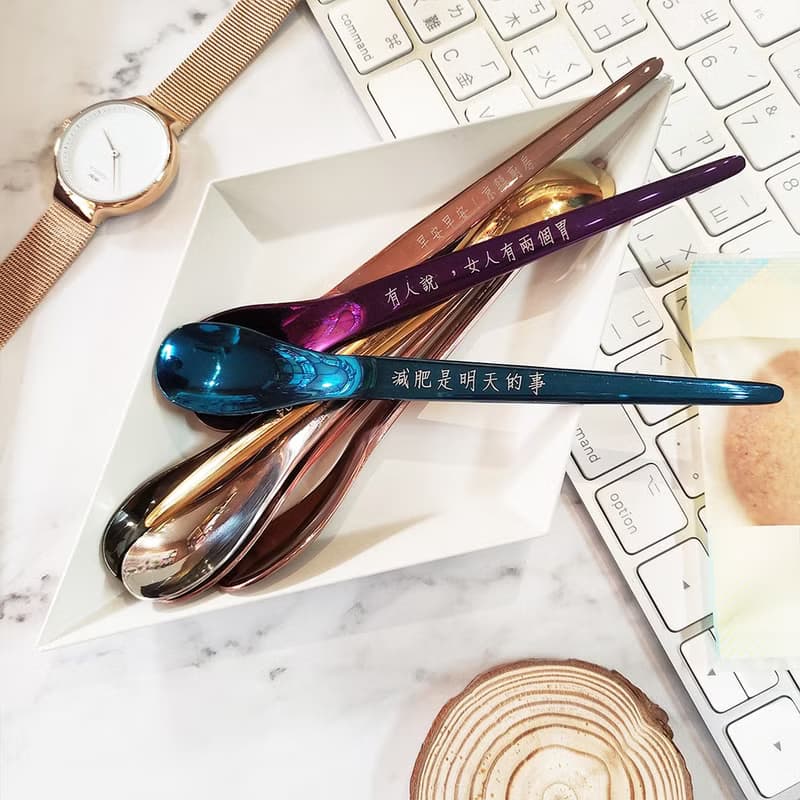 【甜點匙】甜點匙 湯匙 甜點 情人節禮物 環保 生日禮物 餐具