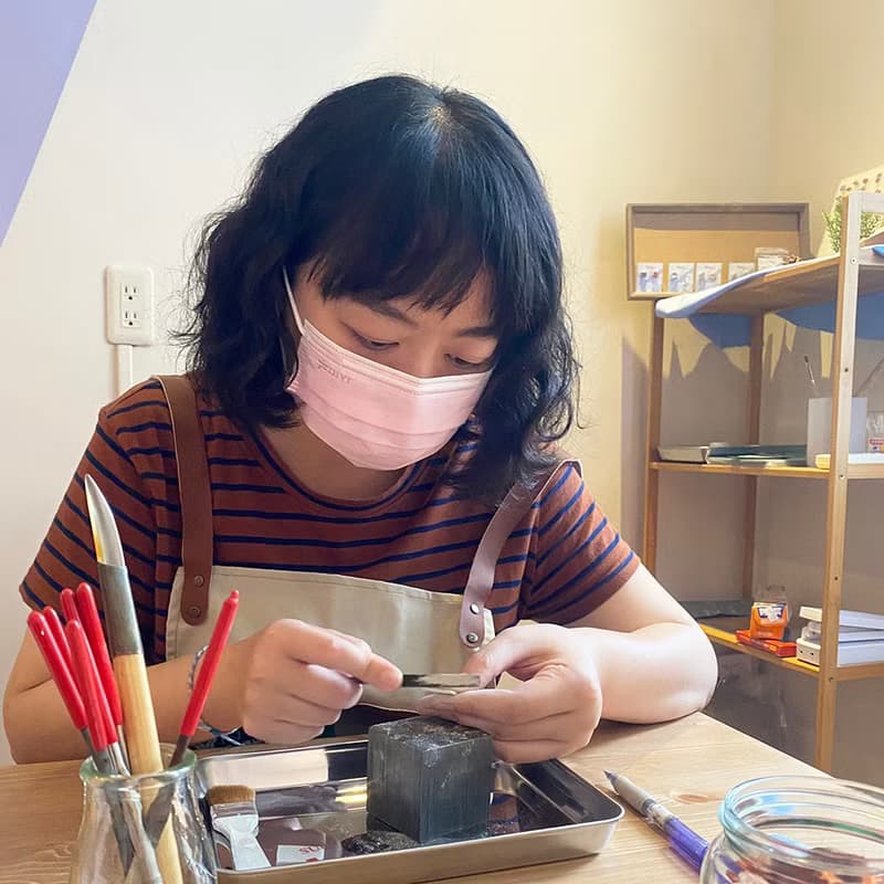 【體驗】台中1人成團 純銀黏土 純銀戒指 手作 情侶 / 朋友 情人節 文化幣