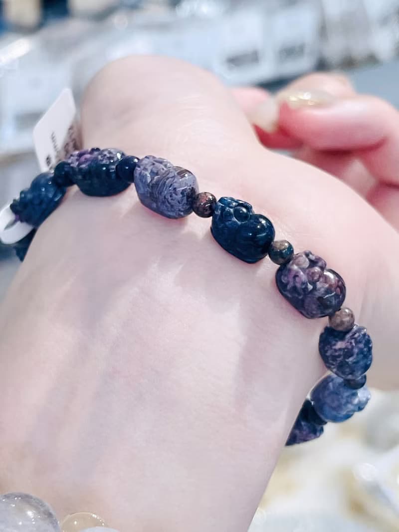 天然舒俱萊貔貅招財財富手鍊16.93g預防癌症淨利達化全身脈輪負能