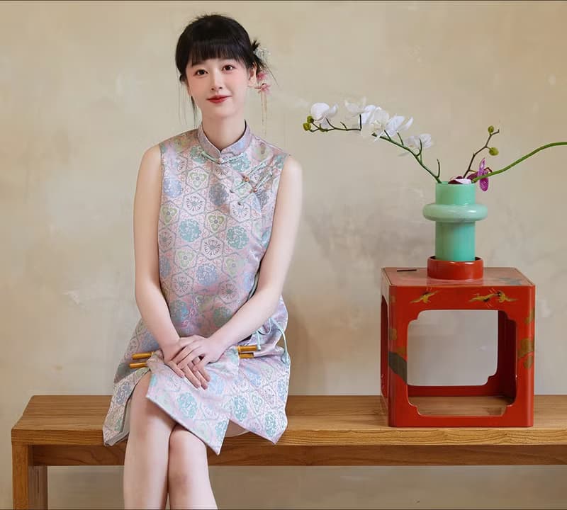 【蓮年如意】中式復古少女/上衣/半裙