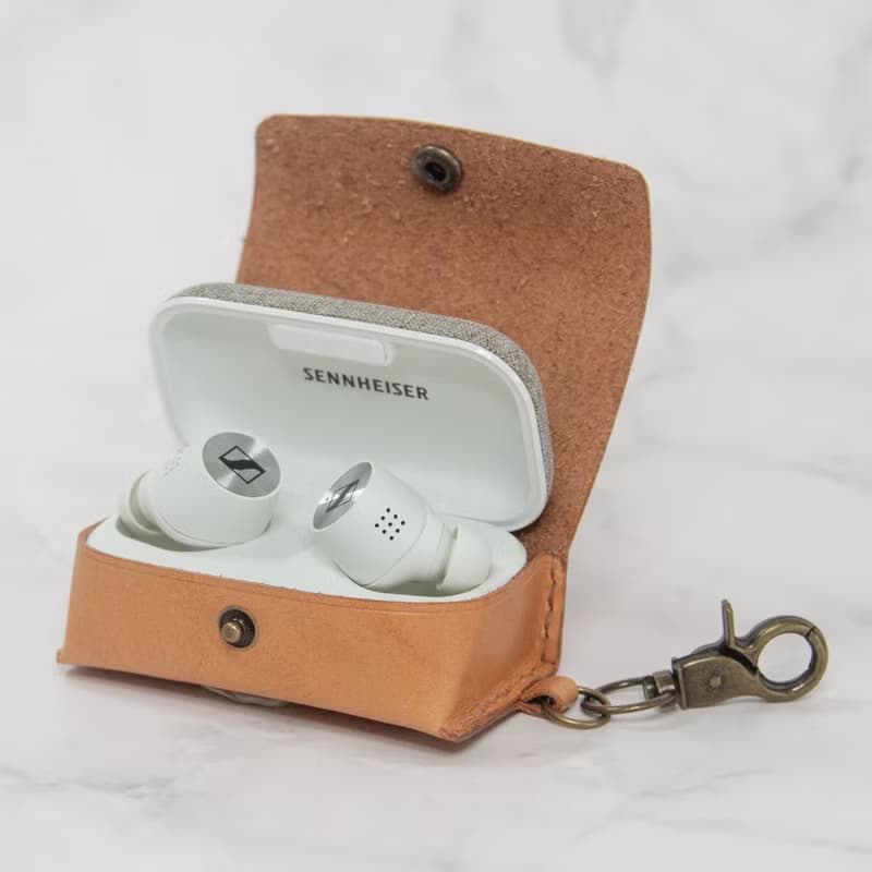 可刻名Sennheiser MOMENTUM True Wireless 2 無線耳機皮革保護套