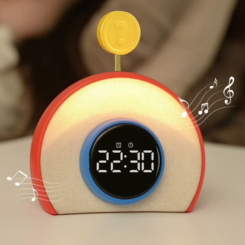 【免運】幾光兒童計時器鬧鐘強喚醒智能時鐘時間管理自律學生音箱