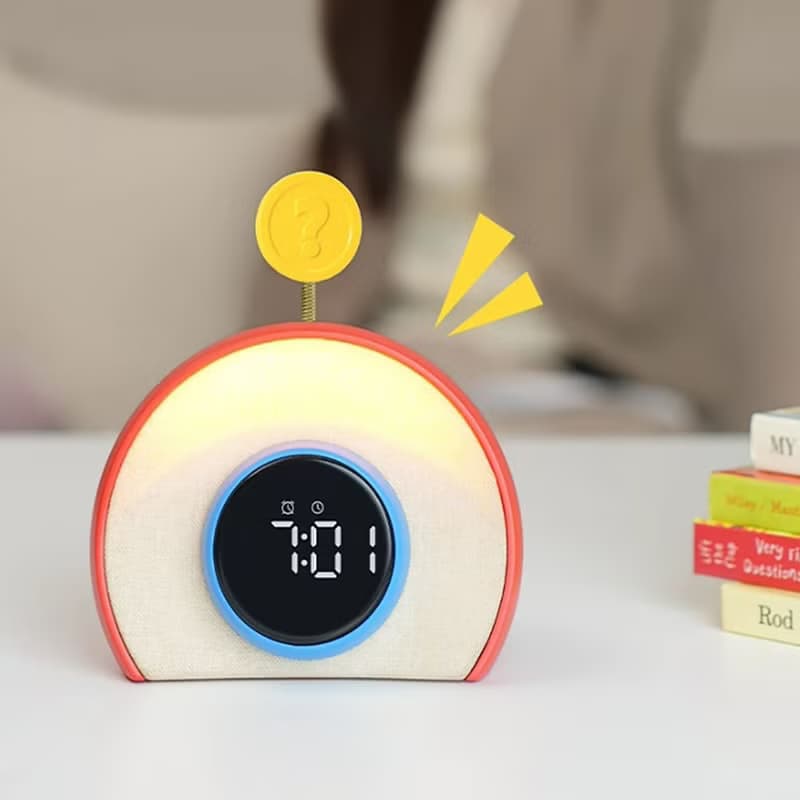 【免運】幾光兒童計時器鬧鐘強喚醒智能時鐘時間管理自律學生音箱