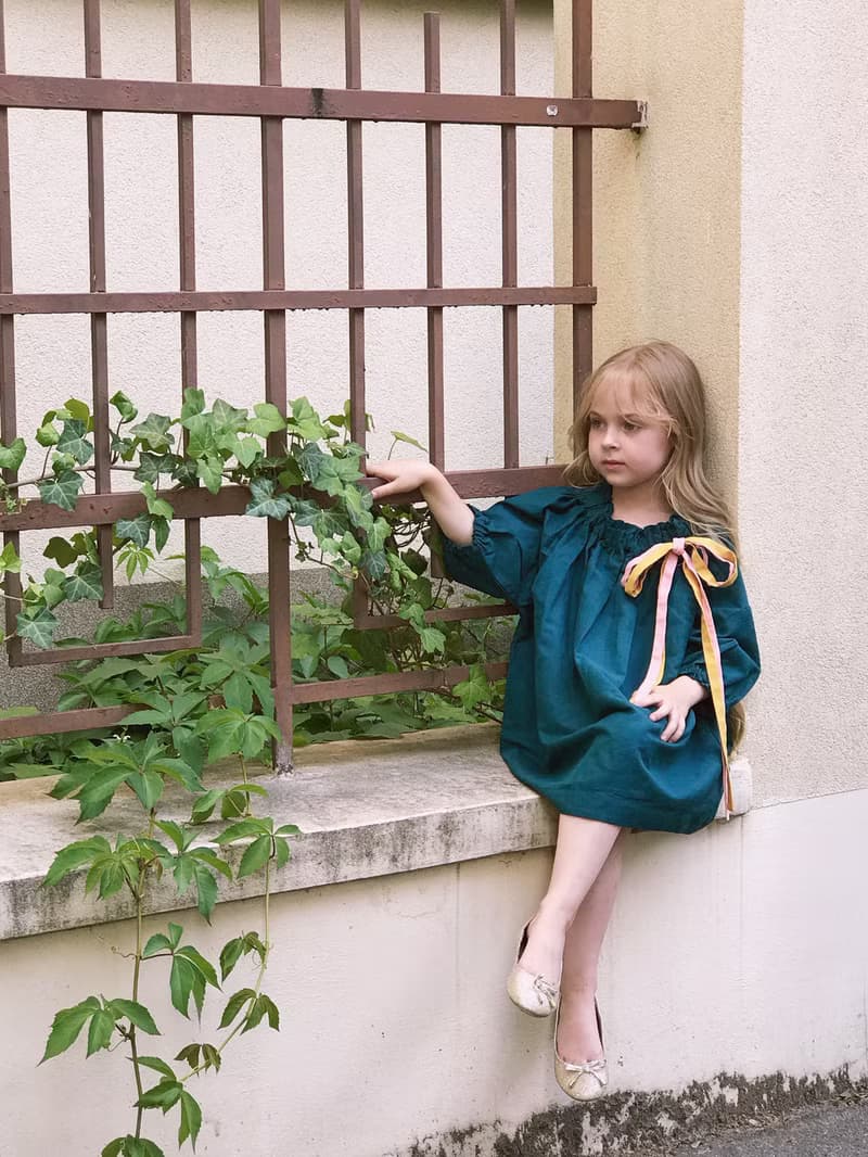 普羅旺斯田園彩帶洋裝